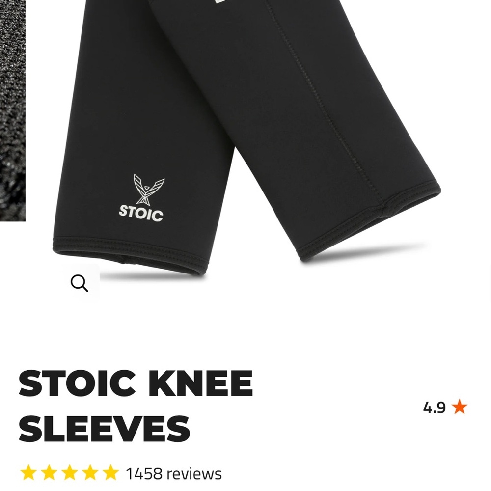 Black Knee Sleeves